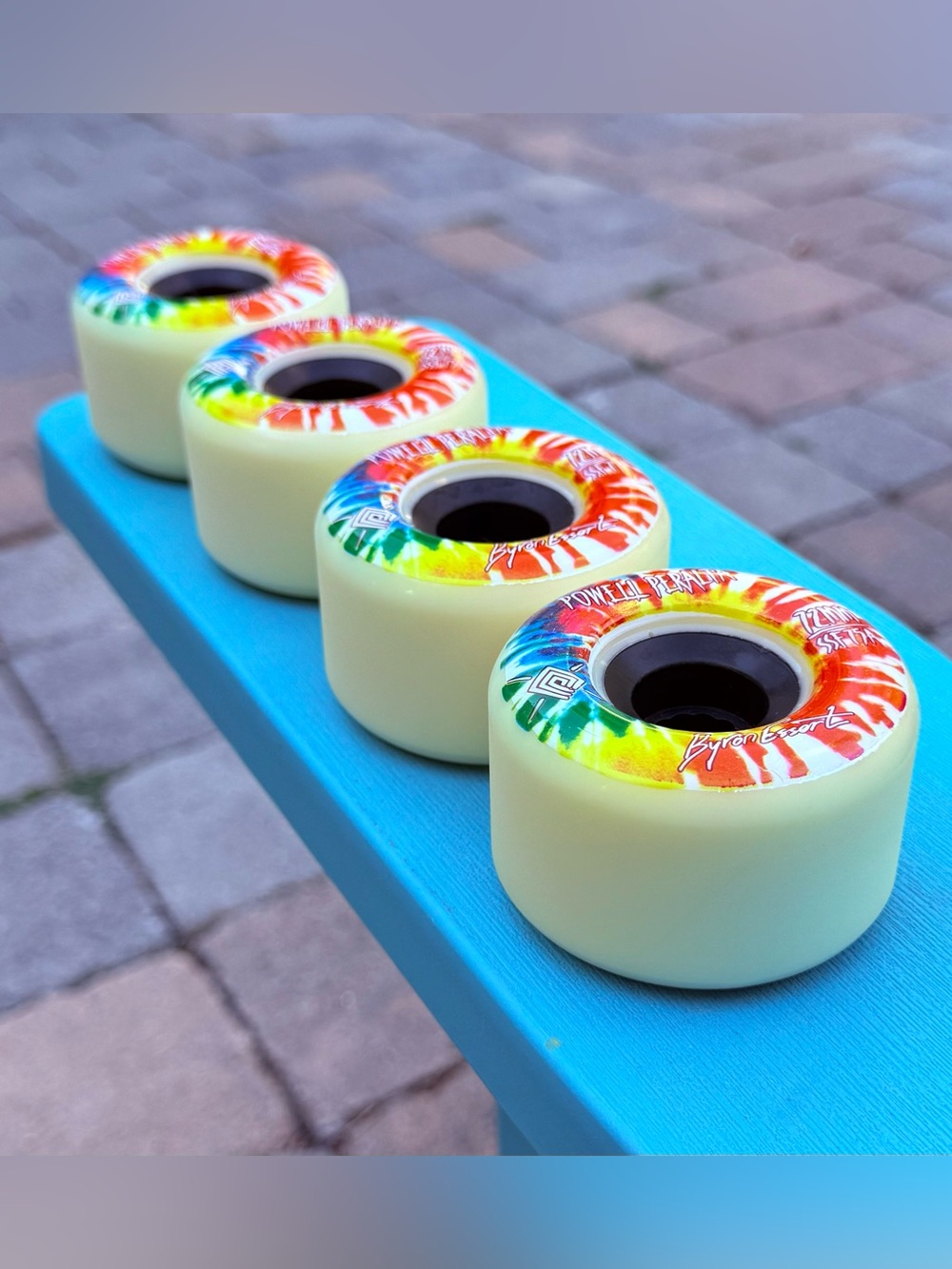 Powell Peralta Byron Essert Skateboard Wheels 72mm 75a New Without Tags Set Of 4